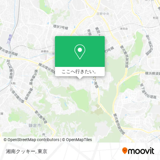 湘南クッキー地図