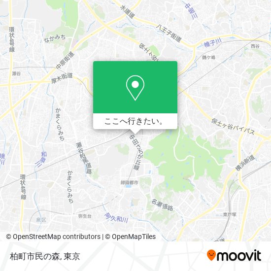 柏町市民の森地図