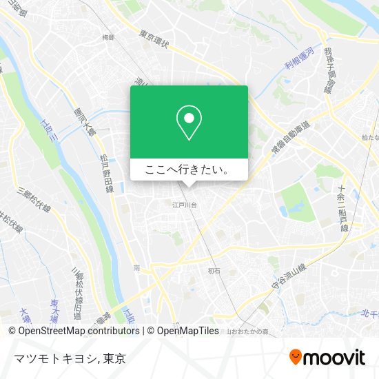 マツモトキヨシ地図