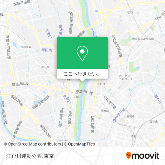 江戸川運動公園地図
