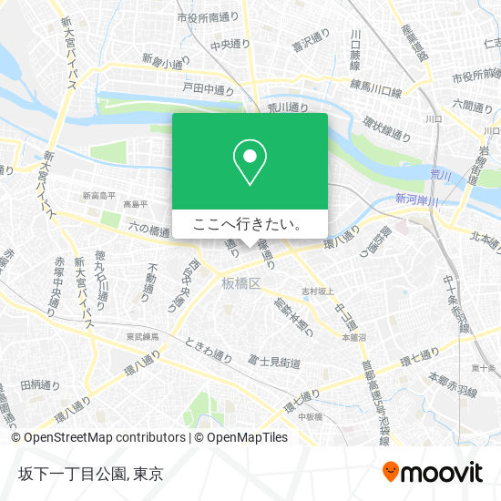 坂下一丁目公園地図