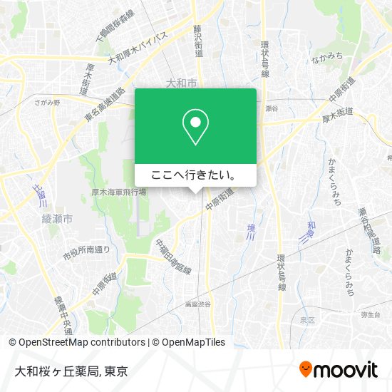 大和桜ヶ丘薬局地図