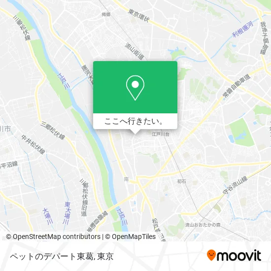 ペットのデパート東葛地図