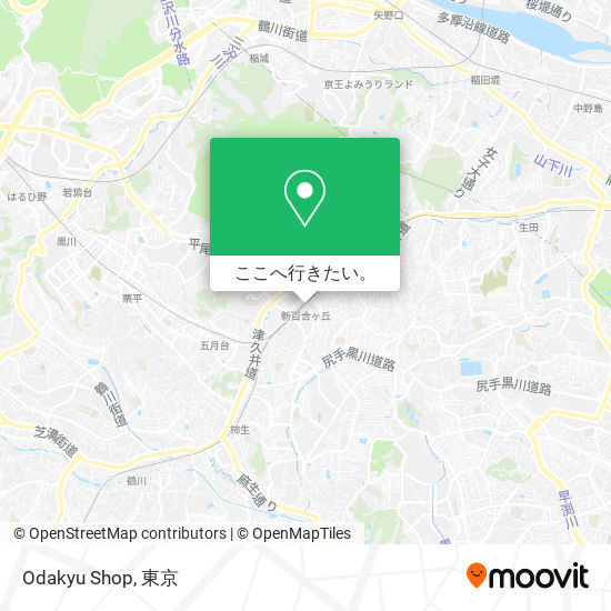 Odakyu Shop地図