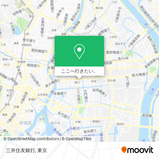 三井住友銀行地図