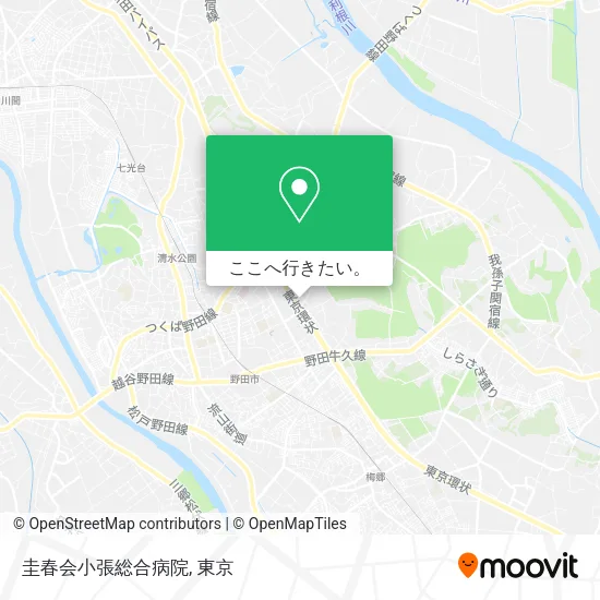 圭春会小張総合病院地図