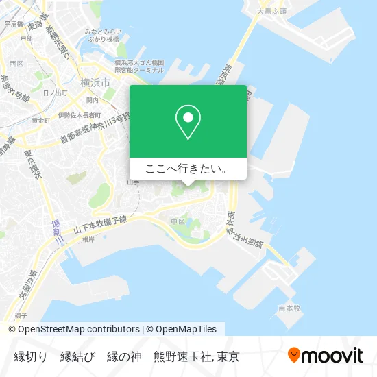 縁切り　縁結び　縁の神　熊野速玉社地図