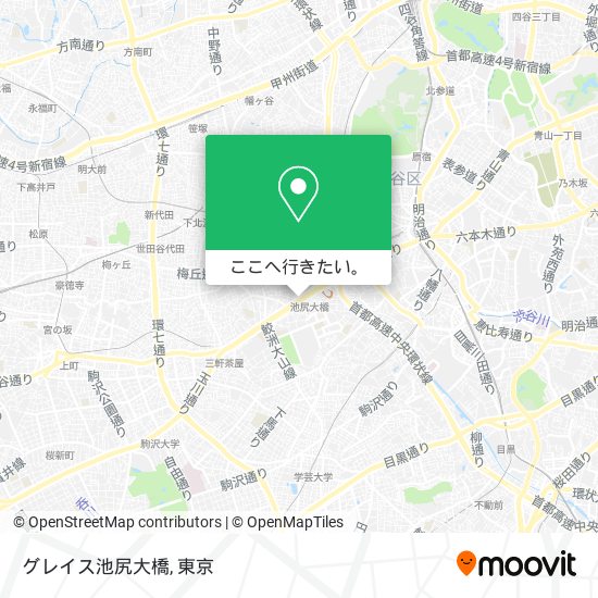 グレイス池尻大橋地図