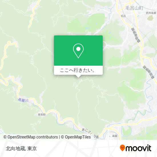 北向地蔵地図
