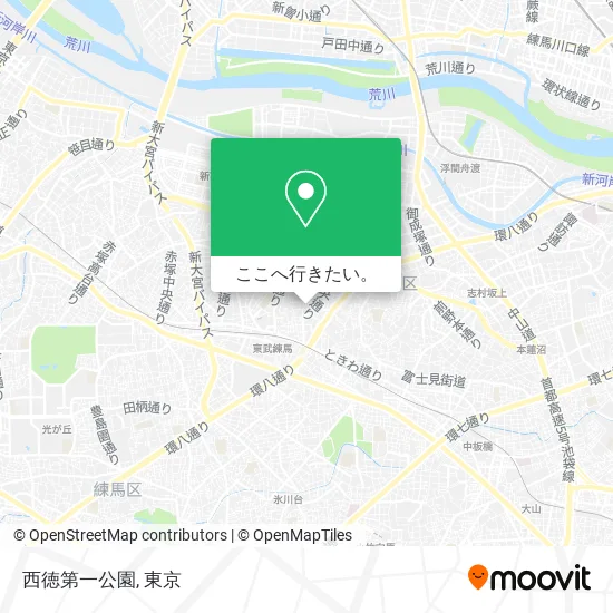 西徳第一公園地図