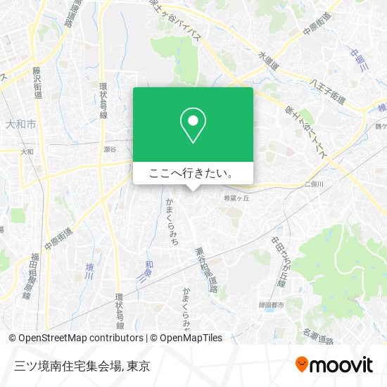 三ツ境南住宅集会場地図