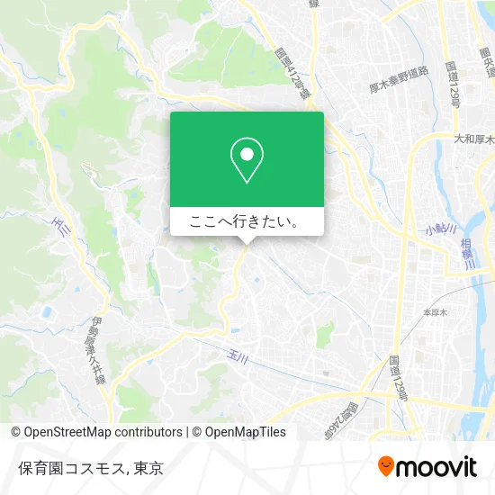保育園コスモス地図