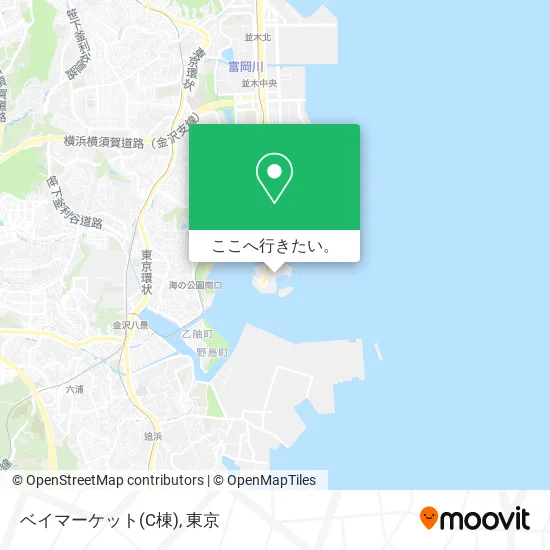 ベイマーケット(C棟)地図