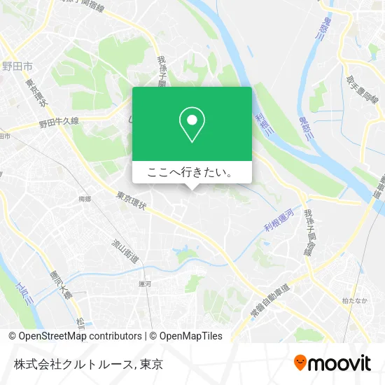 株式会社クルトルース地図
