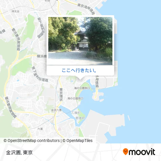 金沢園地図