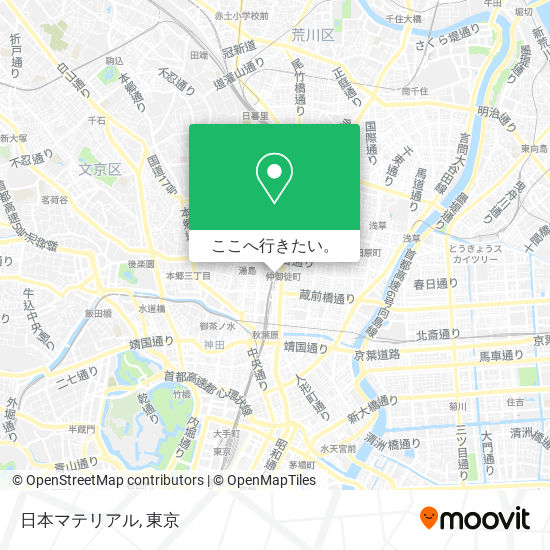 日本マテリアル地図