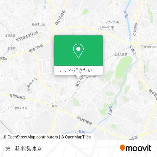 第二駐車場地図