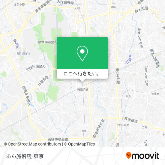 あん施術店地図
