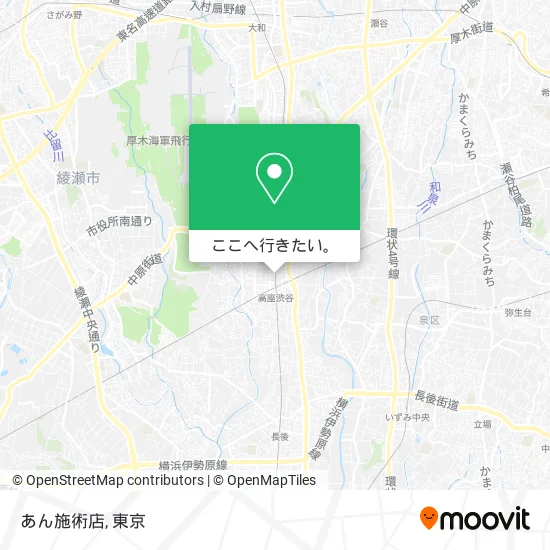 あん施術店地図