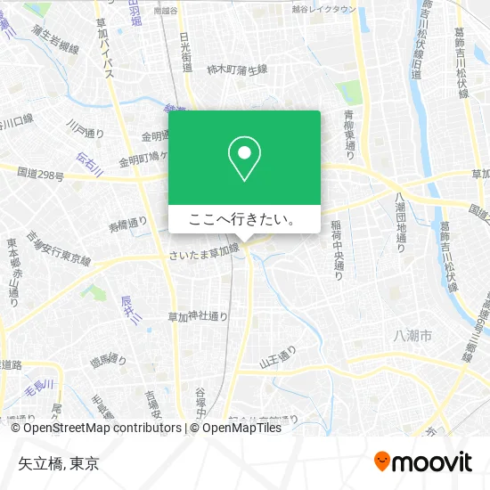 矢立橋地図