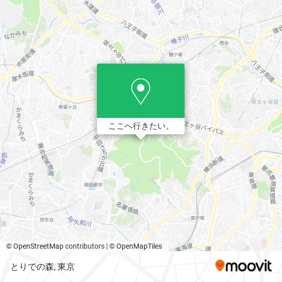 とりでの森地図