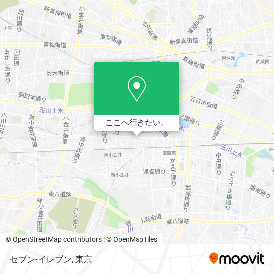 セブン-イレブン地図