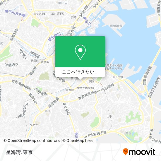 星海湾地図