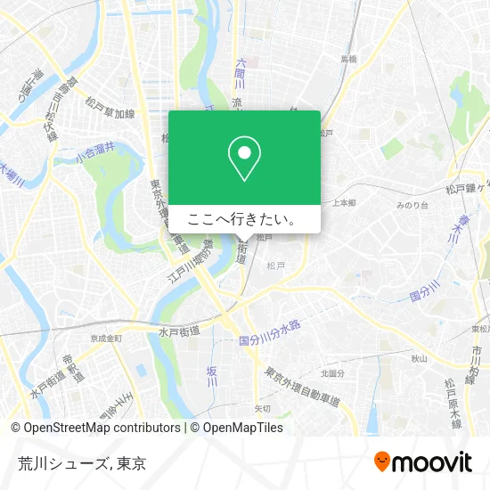荒川シューズ地図