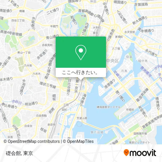 礎会館地図