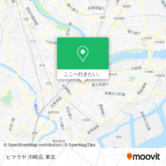 ヒマラヤ 川崎店地図