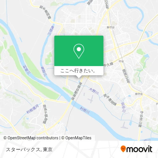 スターバックス地図