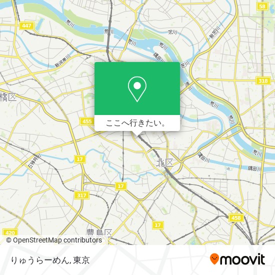 りゅうらーめん地図