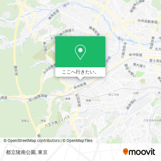 都立陵南公園地図