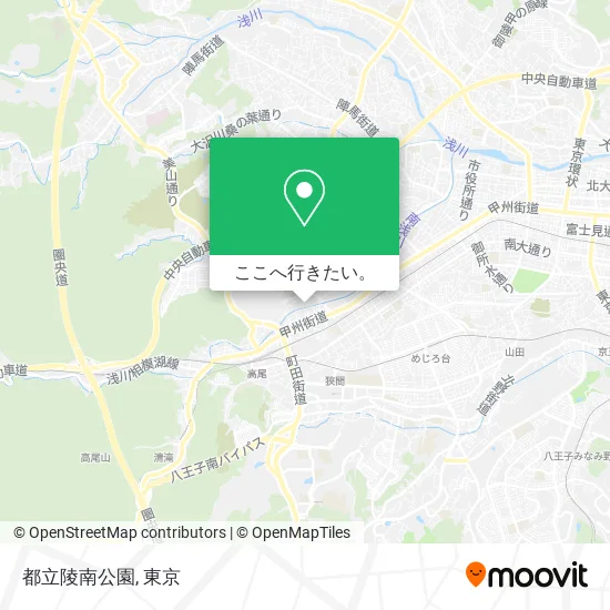 都立陵南公園地図