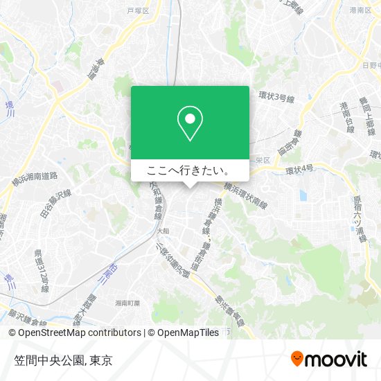 笠間中央公園地図