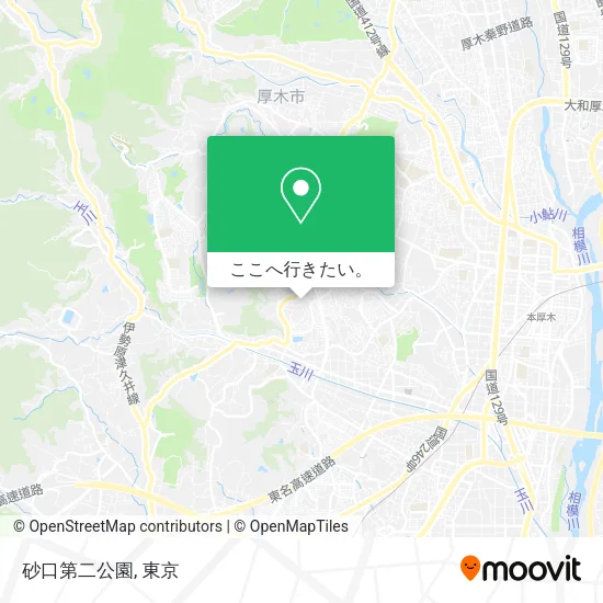 砂口第二公園地図