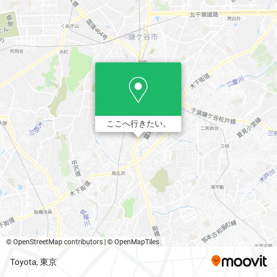 Toyota地図
