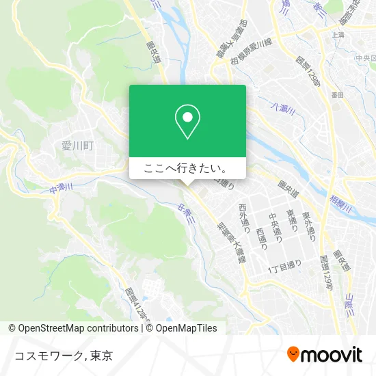 コスモワーク地図