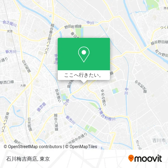 石川梅吉商店地図