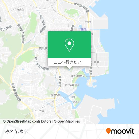 称名寺地図