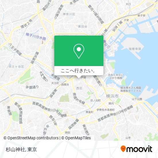 杉山神社地図