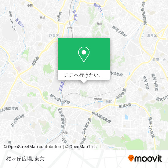 桜ヶ丘広場地図