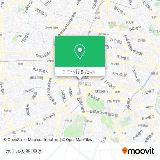 ホテル友香地図