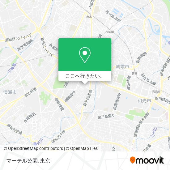 マーテル公園地図