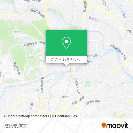 慈眼寺地図