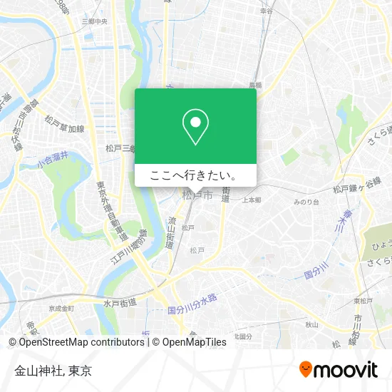 金山神社地図