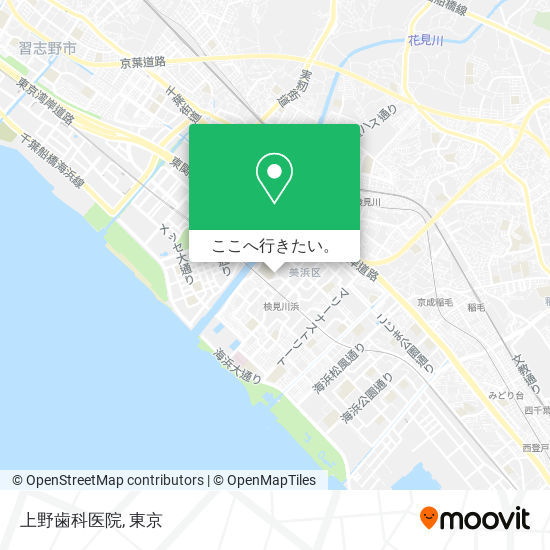 上野歯科医院地図