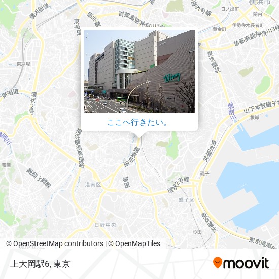 バスで横浜市の上大岡駅6への行き方 Moovit