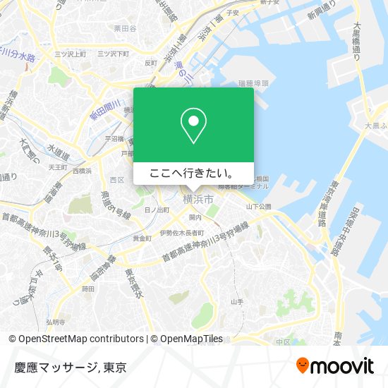 慶應マッサージ地図