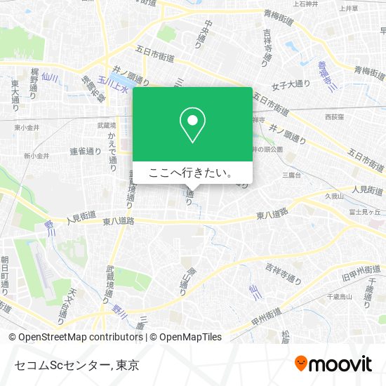 セコムScセンター地図